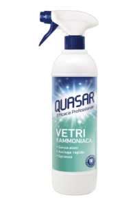 Quasar Vetri con Ammoniaca - Płyn do mycia szyb z amoniakiem 580ml